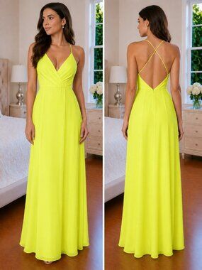Jay Godfrey Yellow Turner Formal Gown $380